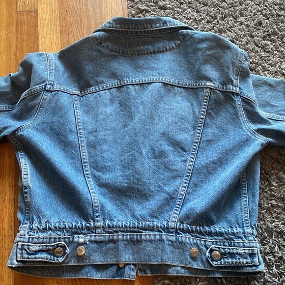 CLOSED Women's Chenoa Mid Blue Jean Jacket Size XS - Picture 13 of 16